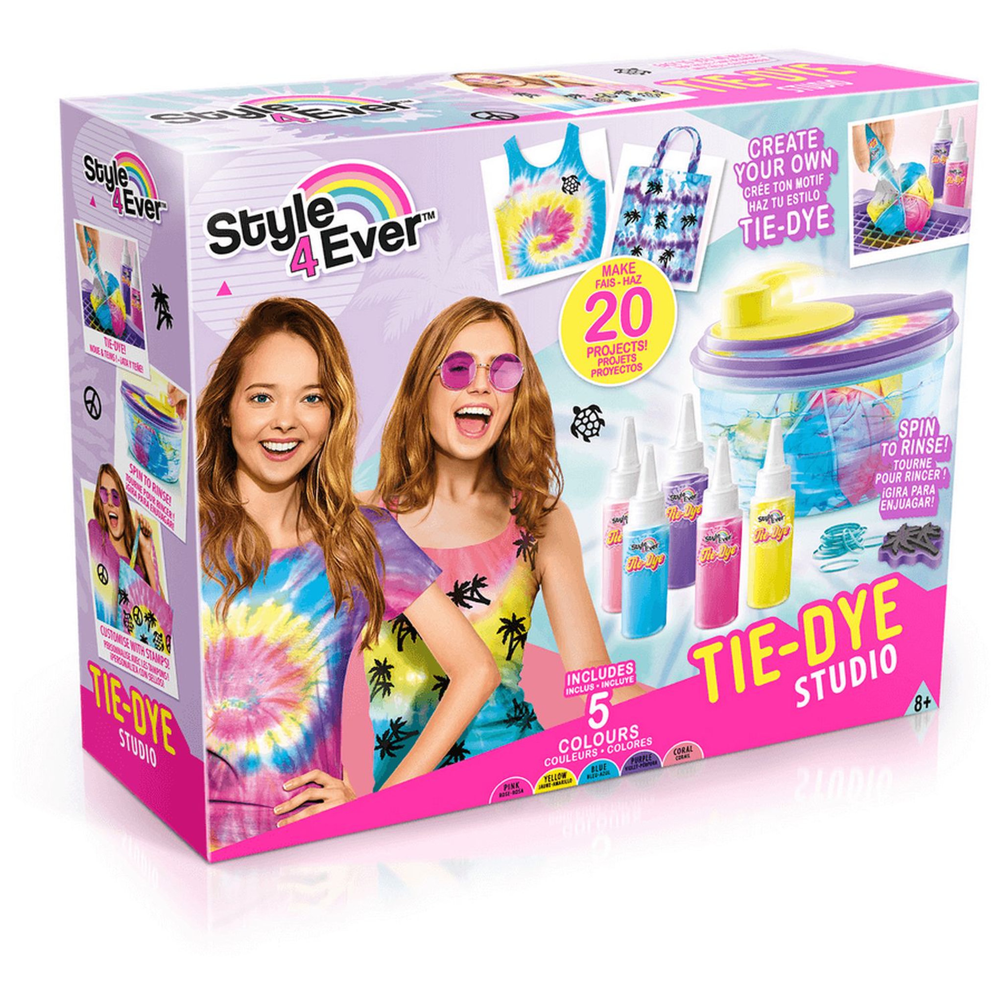 Voir la diapositive 2 : CANAL TOYS Tie dye studio