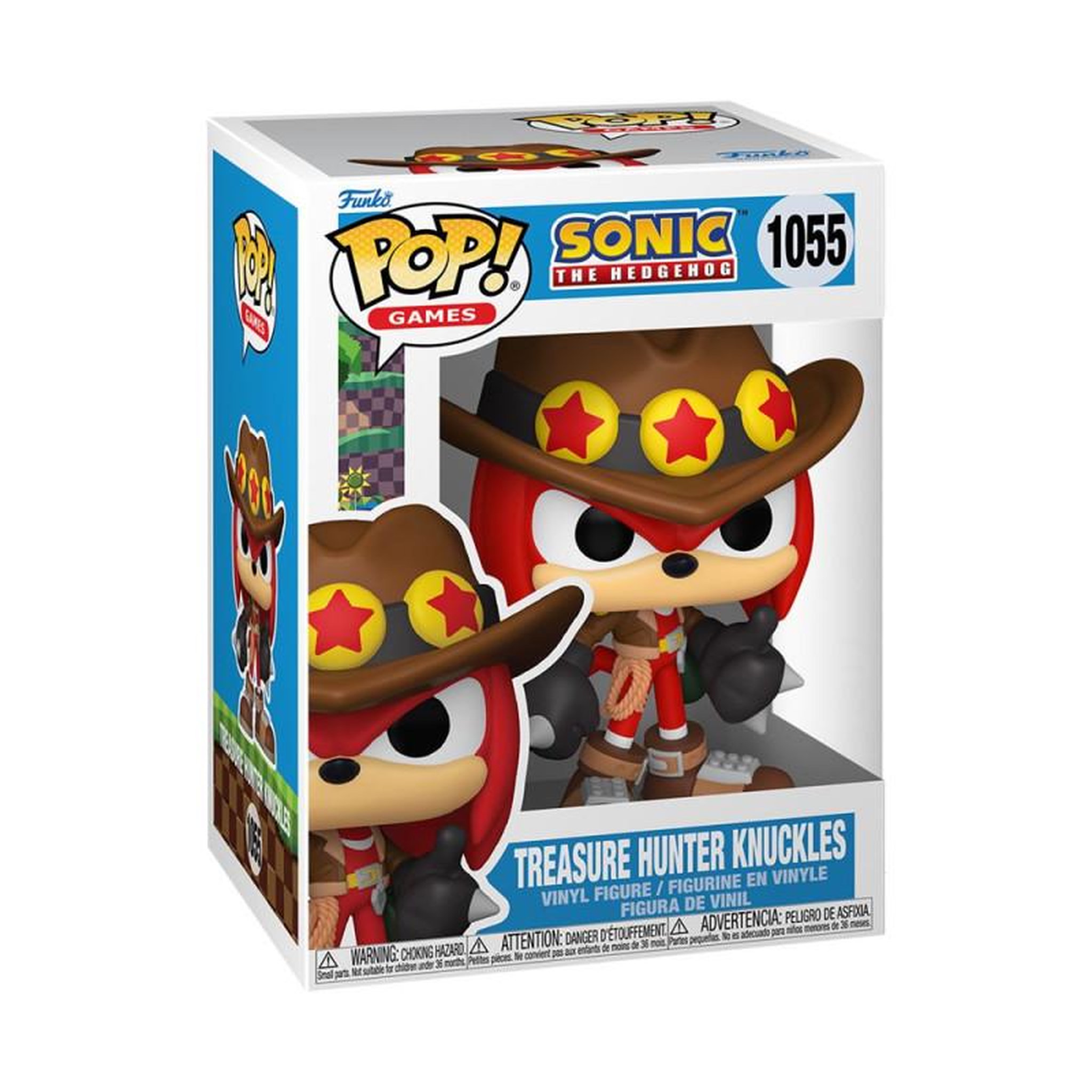 Funko Figurine Funko Pop Games Sonic Treasure Hunter Knuckles