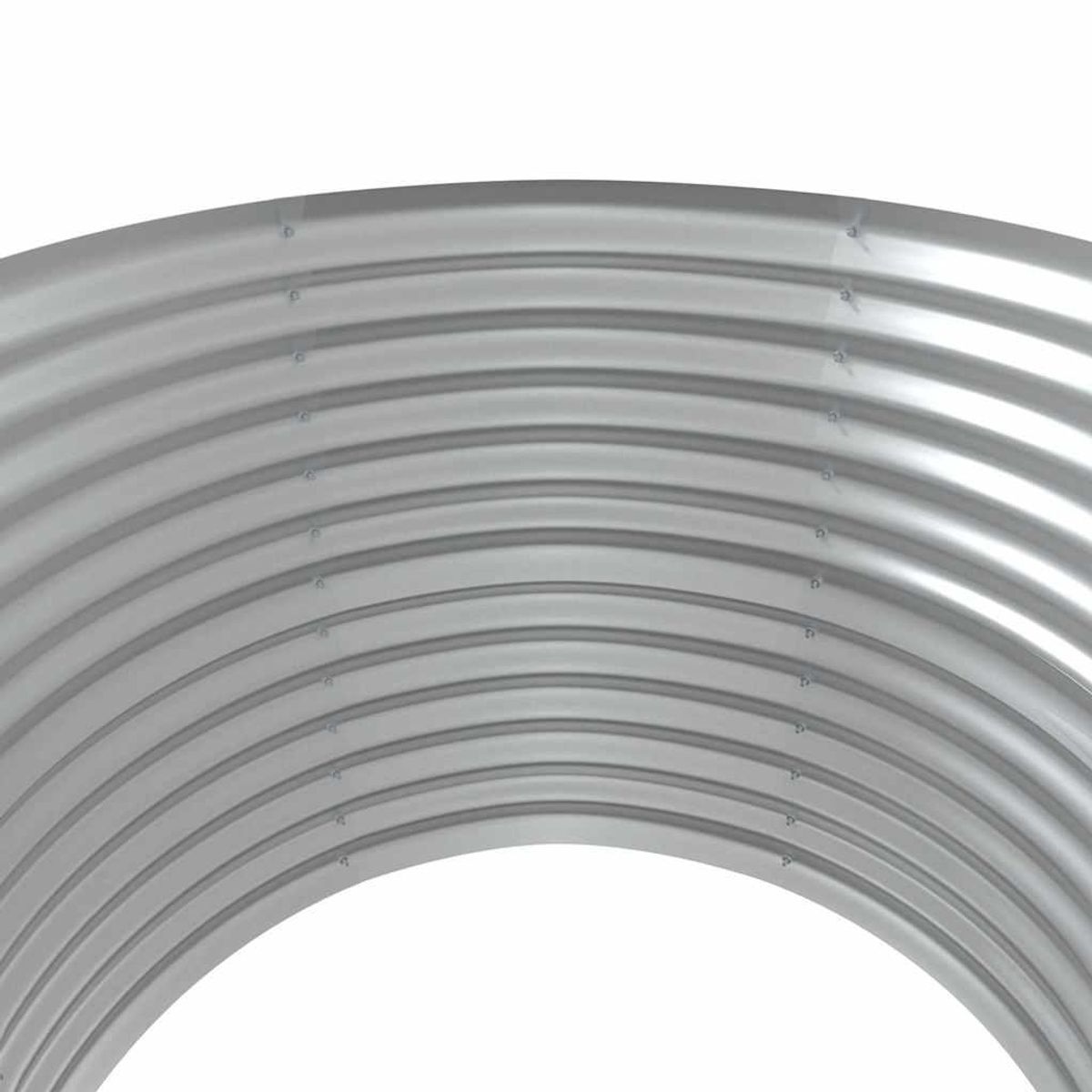 VIDAXL Lit sureleve de jardin Acier galvanise 100x100x68cm gris