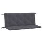 Voir la diapositive 2 : VIDAXL Coussins de banc de jardin lot de 2 anthracite tissu Oxford