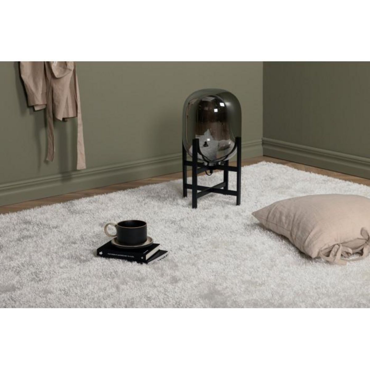 Paris Prix Tapis Déco  Mattis  200x290cm Blanc