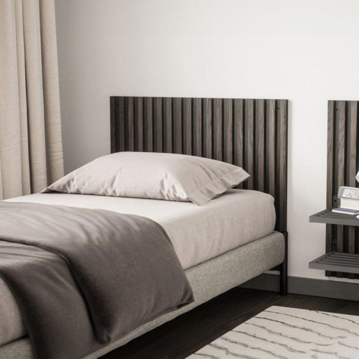 Paris Prix Tête de lit Déco  Pau  94cm Marron