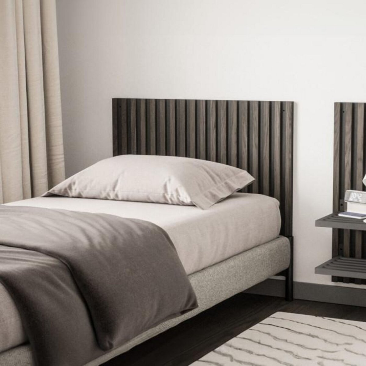 Paris Prix Tête de lit Déco  Pau  94cm Marron