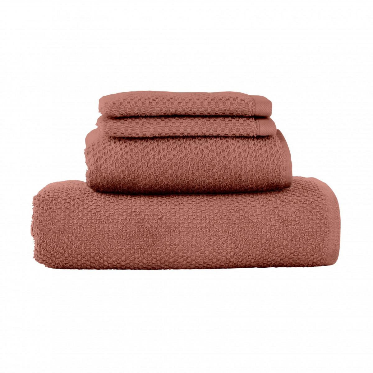 GUY LEVASSEUR Lot 2 serviettes de bain et 2 gants de toilette