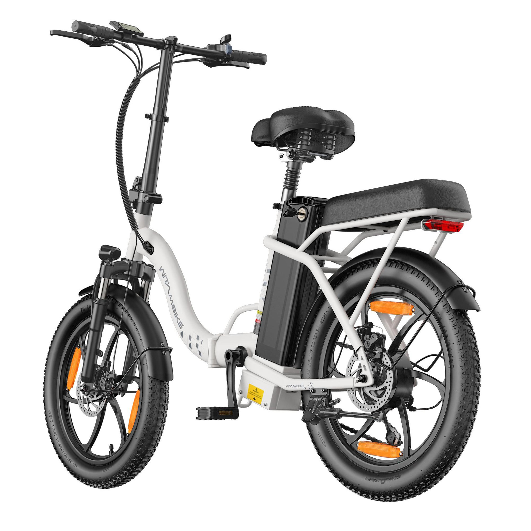 Voir la diapositive 2 : WITAMBIKE Vélo électrique pliant Witambike C16