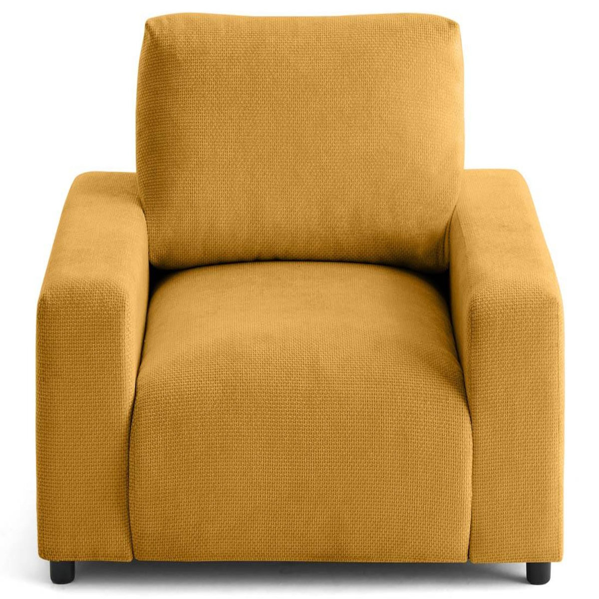 LISA DESIGN Pivoine - fauteuil en velours texturé