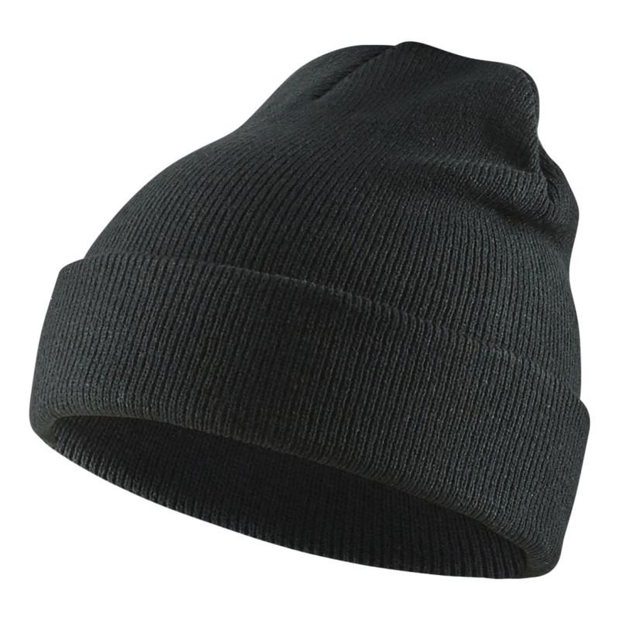 BLAKLADER Bonnet tricoté en maille côtelée noir TU BLÅKLÄDER 202000009900