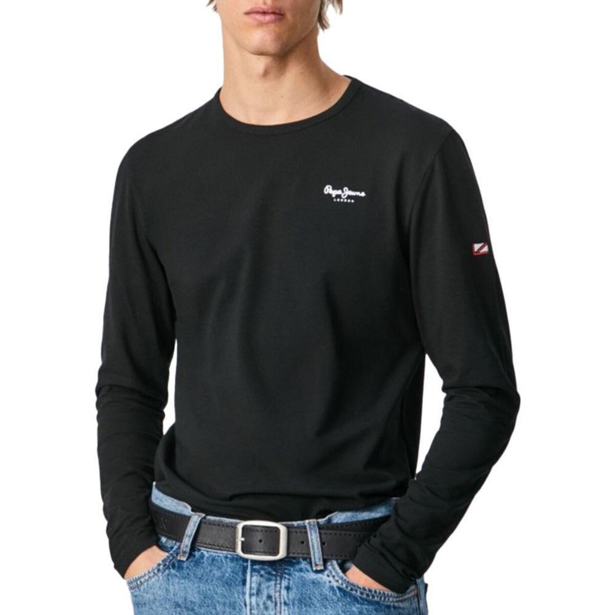 Pepe Jeans T Shirt Manches  ongues  Homme Pepe jeans Original Basic 2