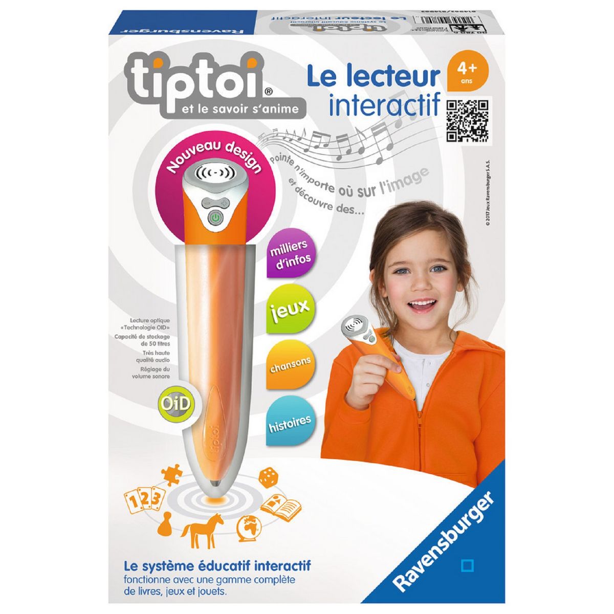RAVENSBURGER Le lecteur interactif Tiptoi