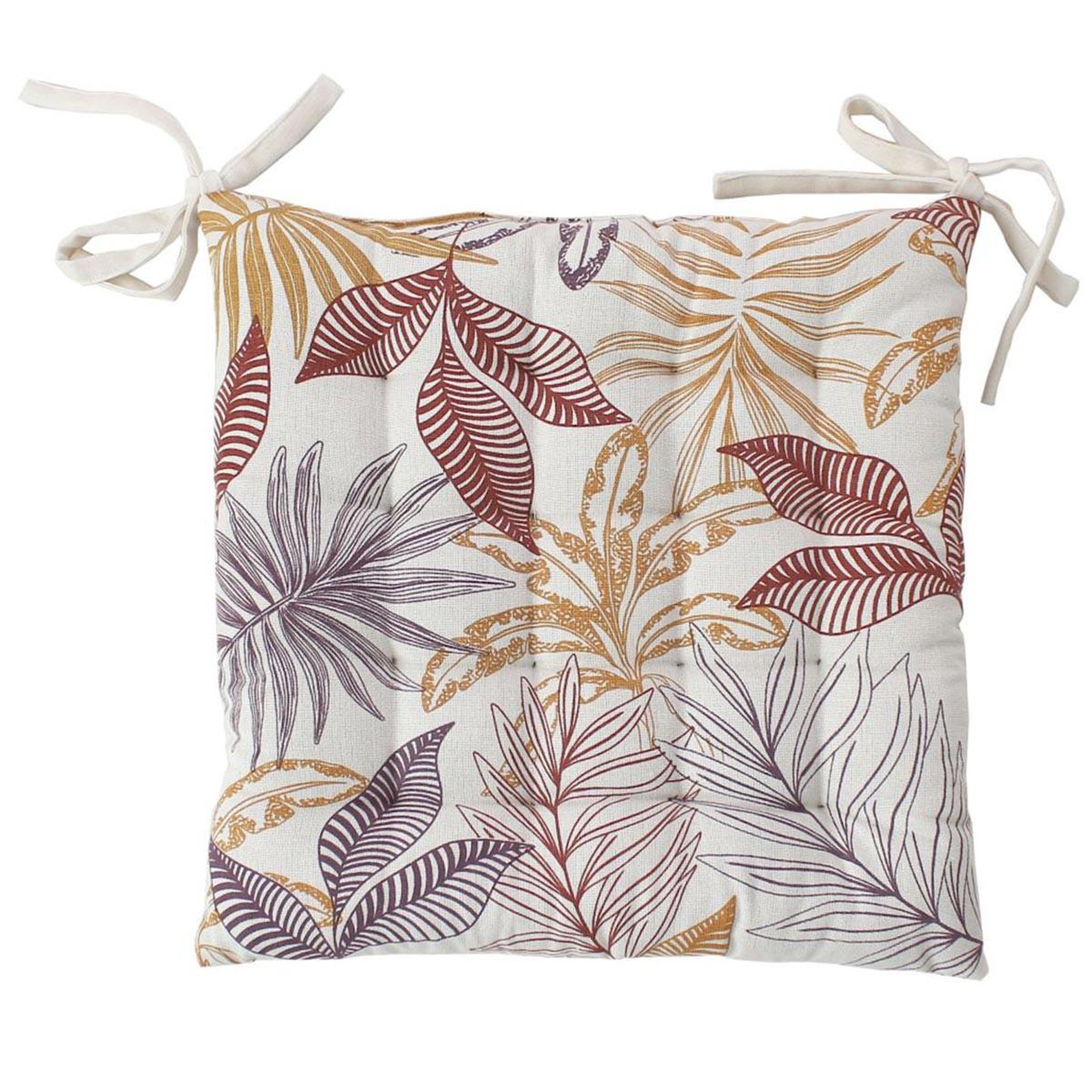 ENJOY HOME Galette de Chaise Piquée  Hévéa  38x38cm Multicolore