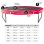 Voir la diapositive 6 : JUMP4FUN Accessoires Trampoline Pack relooking Trampoline 14FT - 427cm - 12 Perches