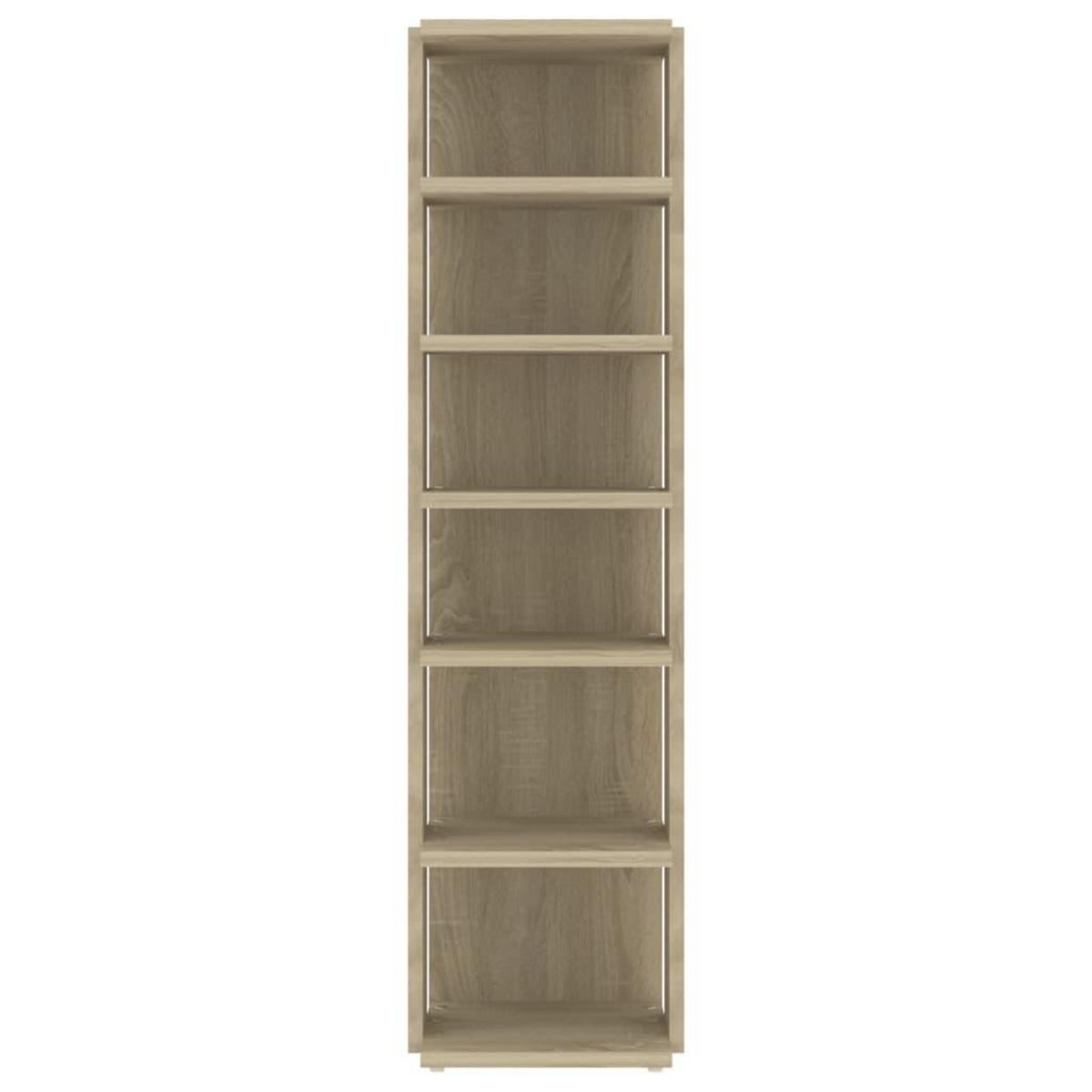 VIDAXL Armoire a chaussures Chene sonoma 27,5x27x102 cm