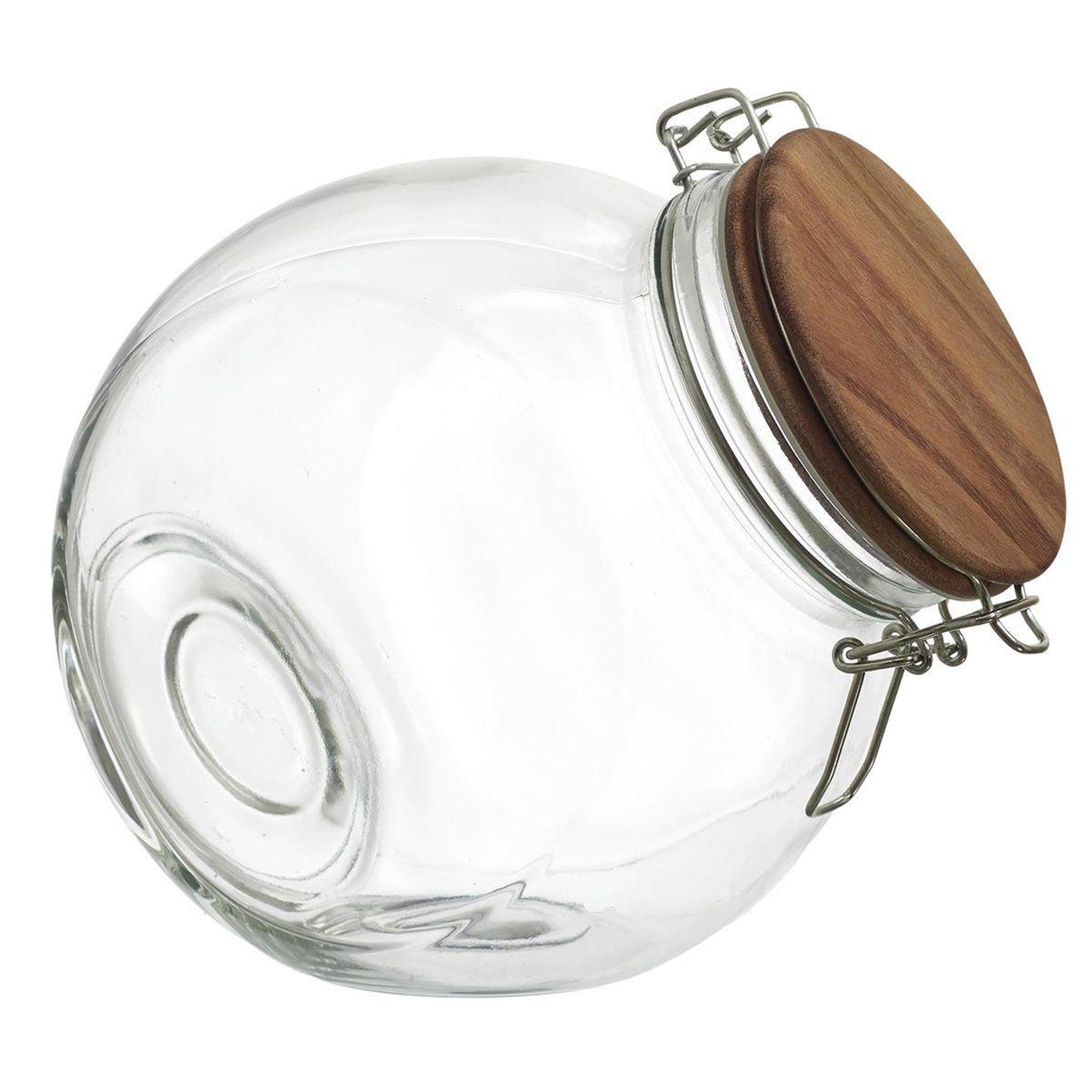 Voir la diapositive 2 : COOK CONCEPT Bocal de conservation 2 positions  jim  200cl transparent