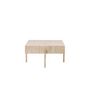 Voir la diapositive 3 : Paris Prix Table Basse Effet Travertin  Vadholmen  126cm Beige