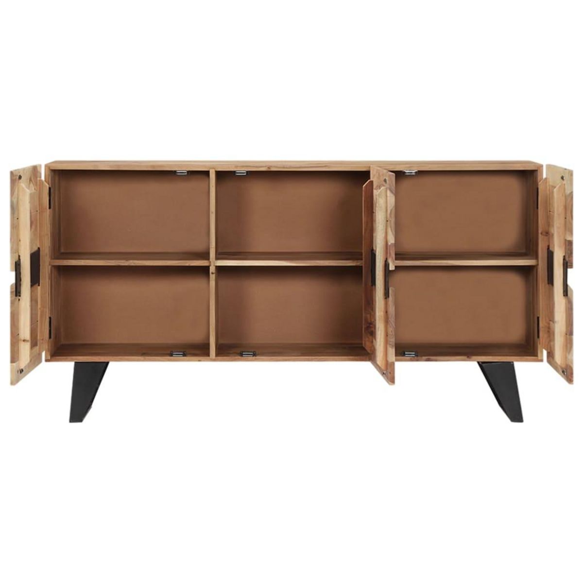 VIDAXL Buffet 150x40x79 cm Bois d'acacia massif