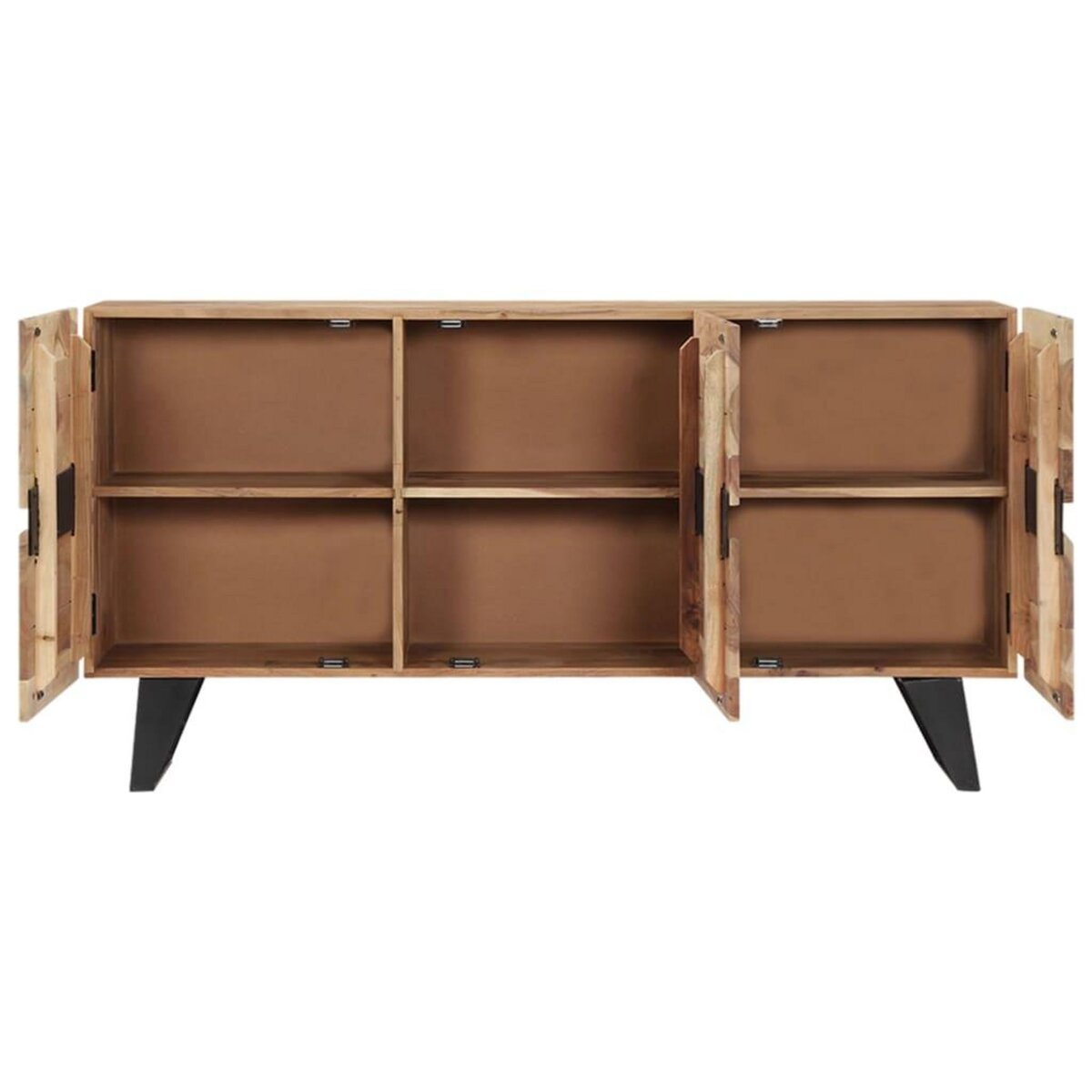 VIDAXL Buffet 150x40x79 cm Bois d'acacia massif