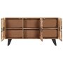 Voir la diapositive 4 : VIDAXL Buffet 150x40x79 cm Bois d'acacia massif