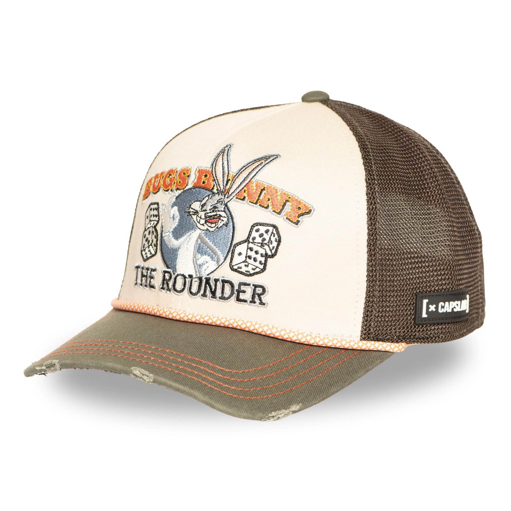 Voir la diapositive 1 : CAPSLAB Casquette semi curved finitions premium looney tunes bugs bunny