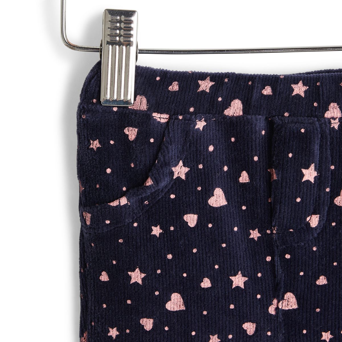 INEXTENSO Tregging en velours bébé fille