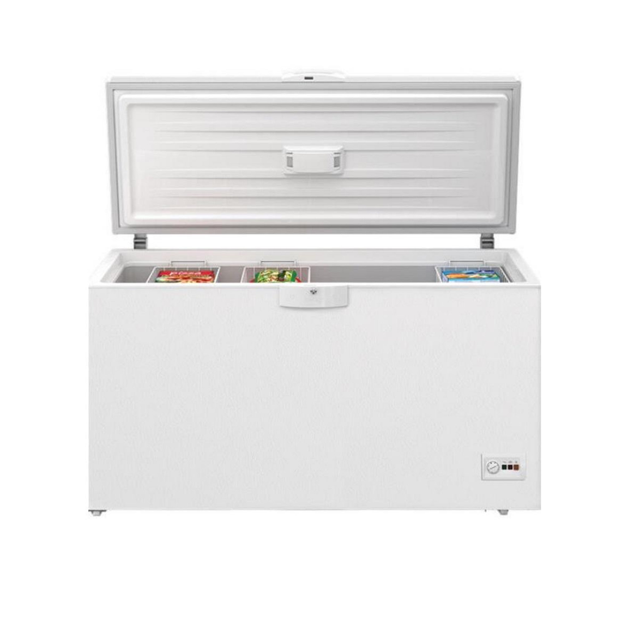 Voir la diapositive 4 : Beko Congélateur coffre 155.5cm 451l - hsm46740