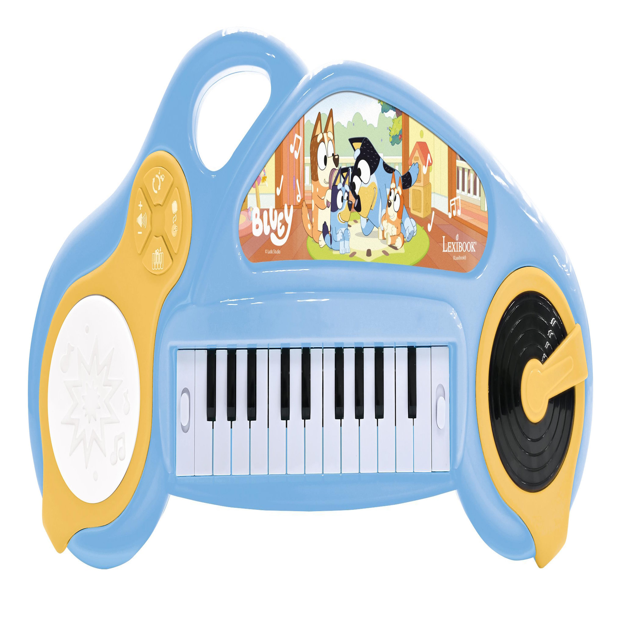 Lexibook Piano électronique pour enfants Bluey avec effets lumineux