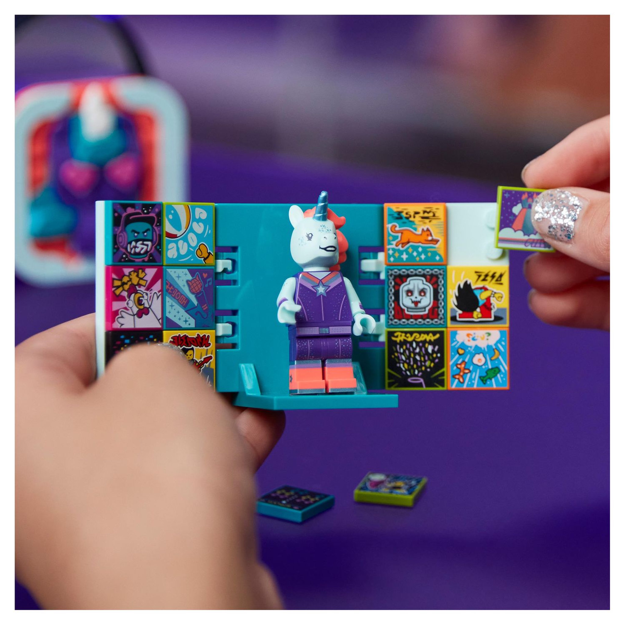 Voir la diapositive 7 : LEGO VIDIYO 43106 Unicorn DJ BeatBox 