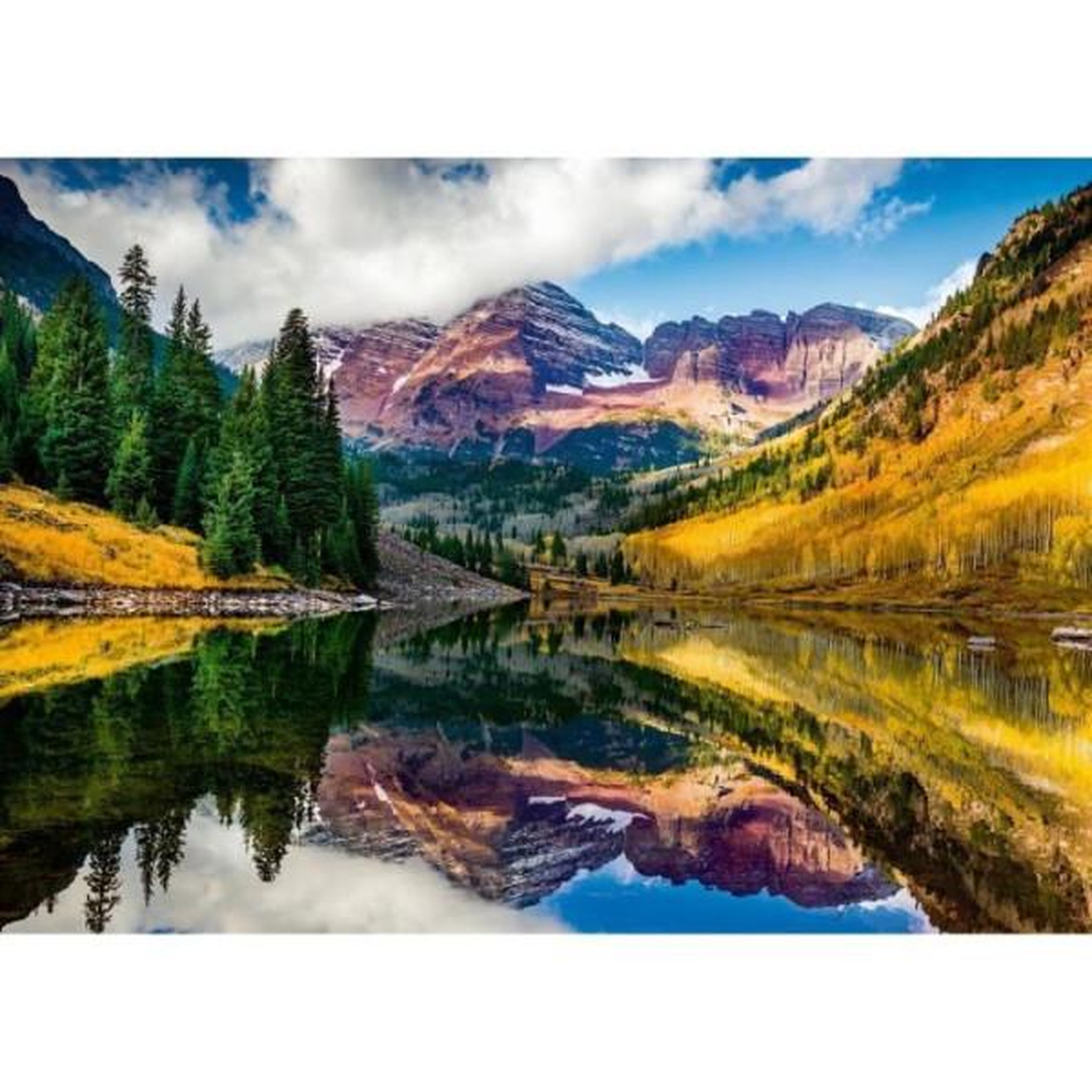 RAVENSBURGER Ravensburger-puzzle 1000p-aspen, colorado (highlights)-adultes & enfants-des 14 ans-puzzle de qualité supérieure-12000255