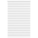 VIDAXL Store zebre blanc 140x230 cm largeur du tissu 135,9cm polyester