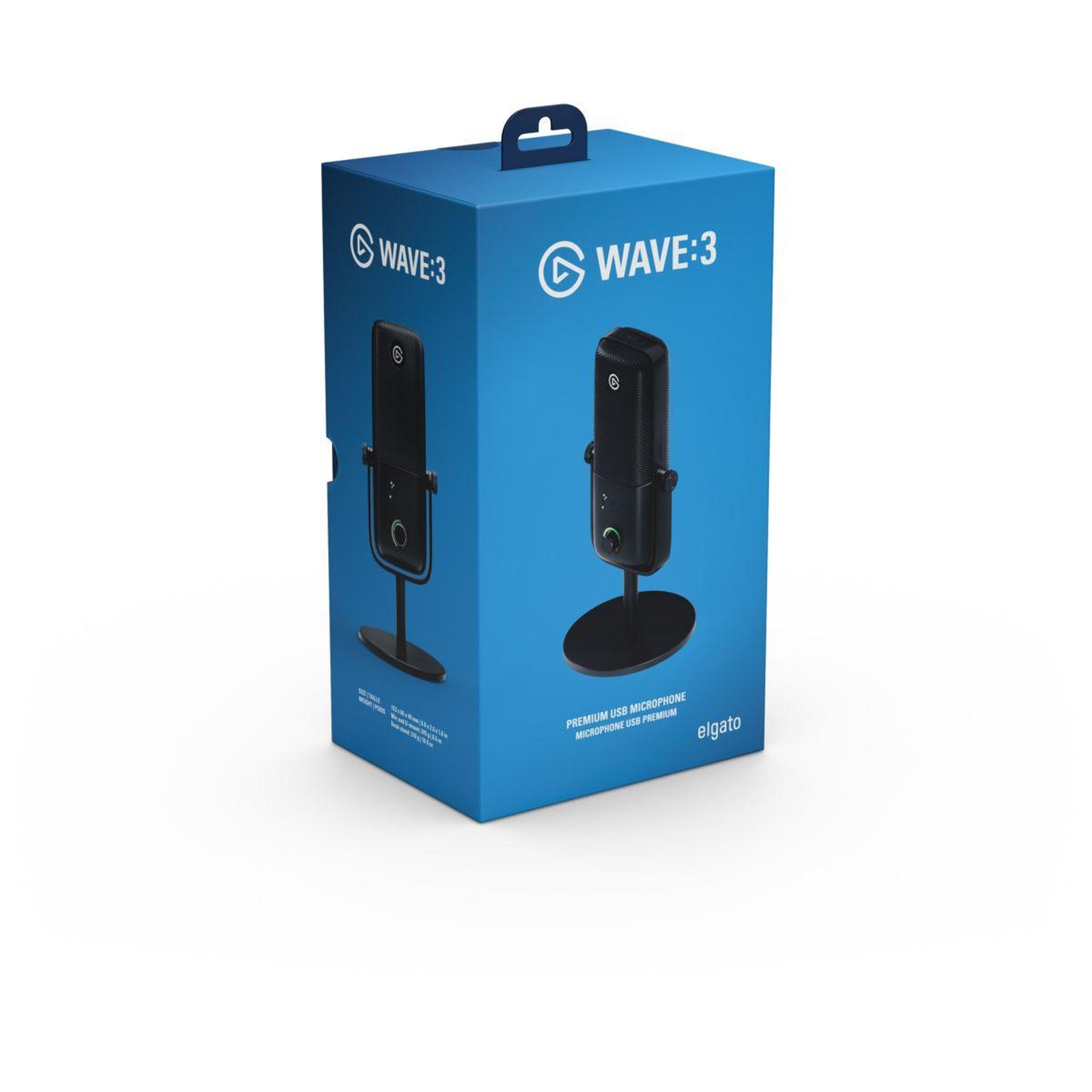 Voir la diapositive 3 : ELGATO GAMING Micro Gamer Wave 3 MK.2 - USB Audio Microphone