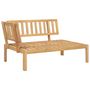 Voir la diapositive 4 : VIDAXL Salon palette de jardin avec coussins 5pcs bois d'acacia massif