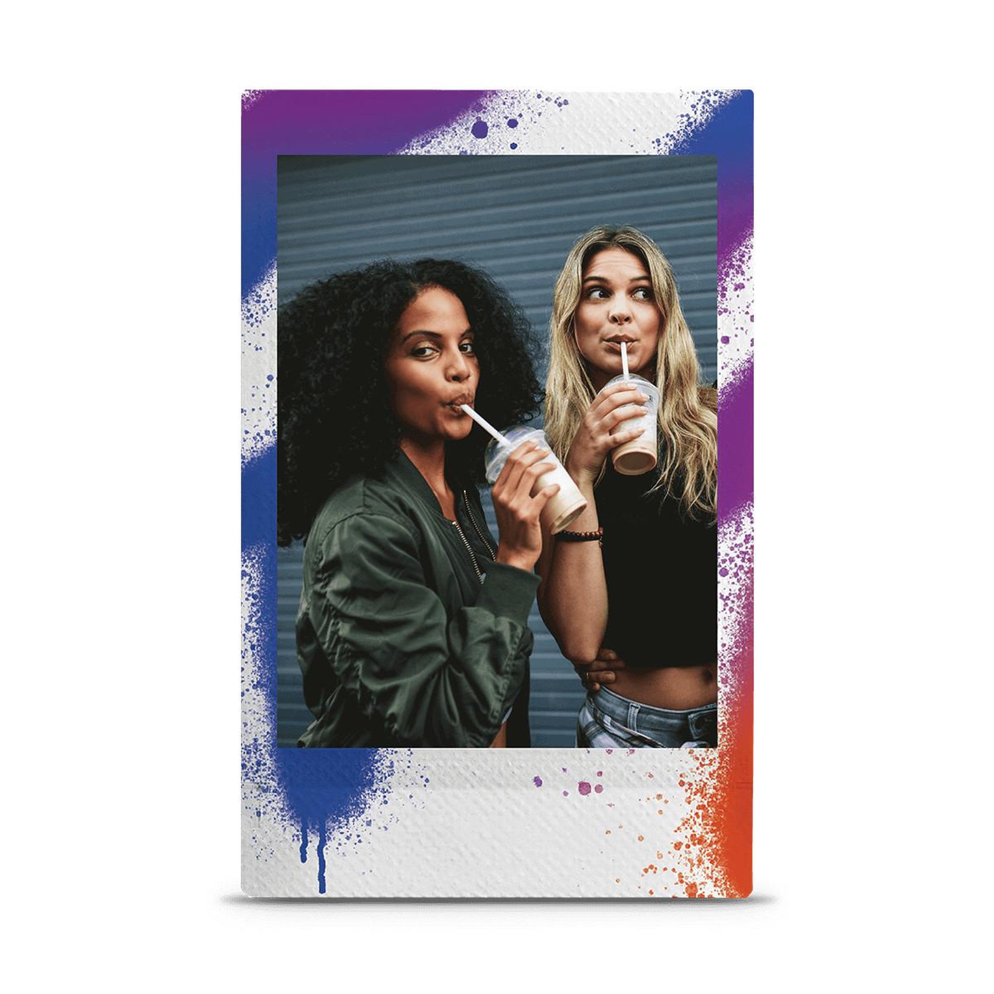 Voir la diapositive 2 : FUJIFILM Fujifilm instax mini spray art film photo instantané multicolore, pack de 10 feuilles