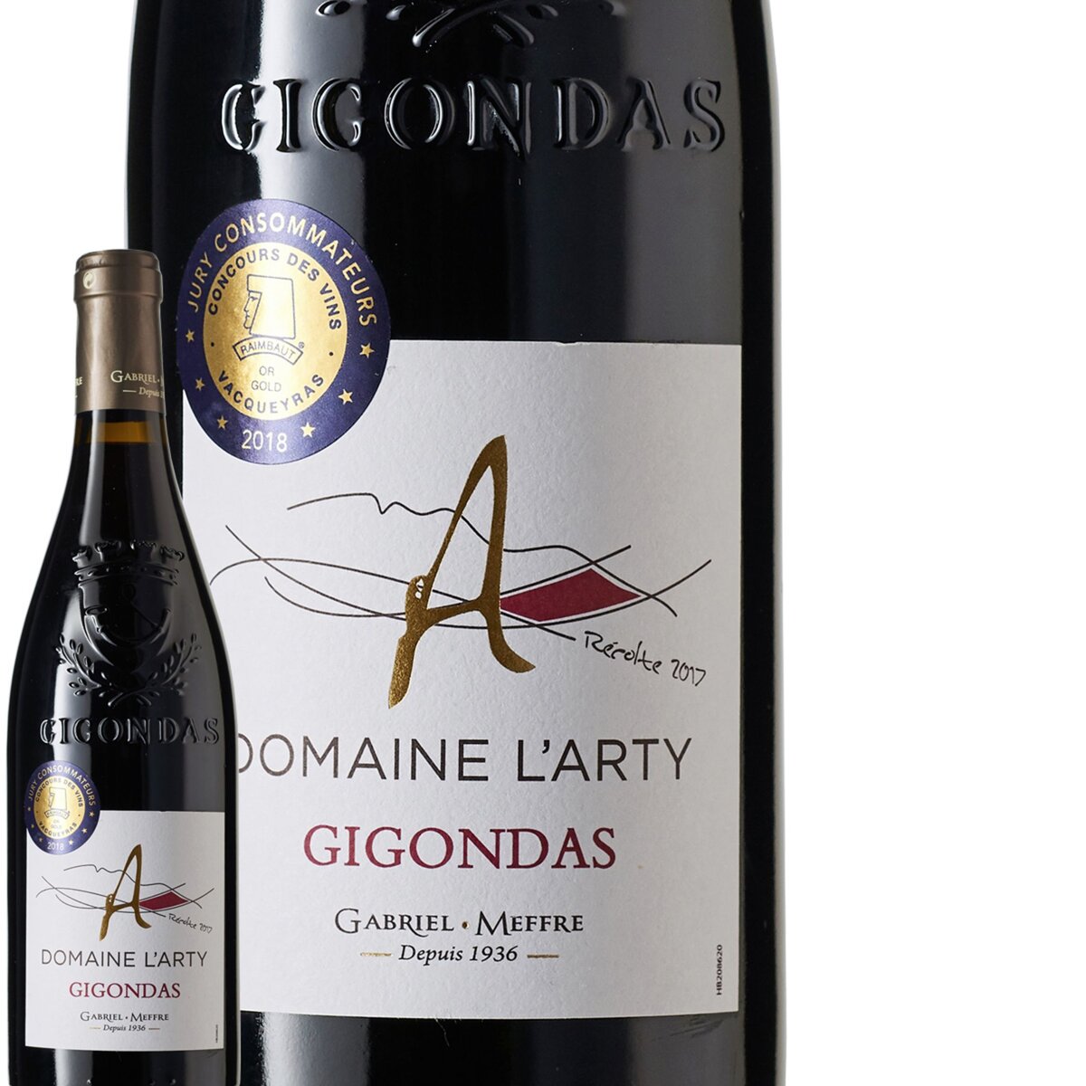 Gigondas Domaine De L'Arty Rouge 2016 75CL