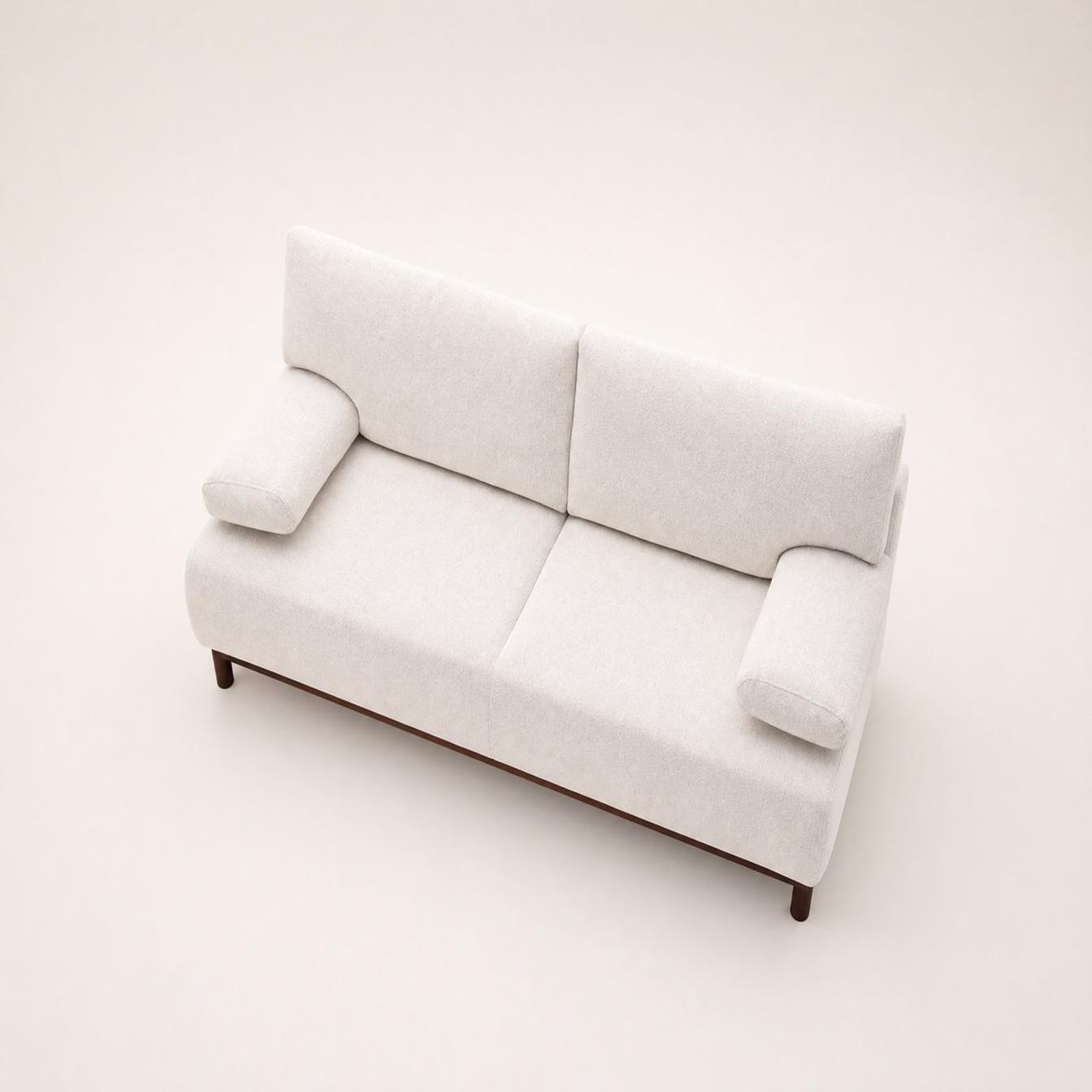 Voir la diapositive 6 : BEST MOBILIER Hortense - canapé droit 3 places convertible avec coffre en velours texturé