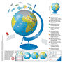 Voir la diapositive 3 : RAVENSBURGER Puzzle 180 pièces 3D Globe