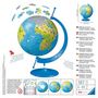 Voir la diapositive 3 : RAVENSBURGER Puzzle 180 pièces 3D Globe