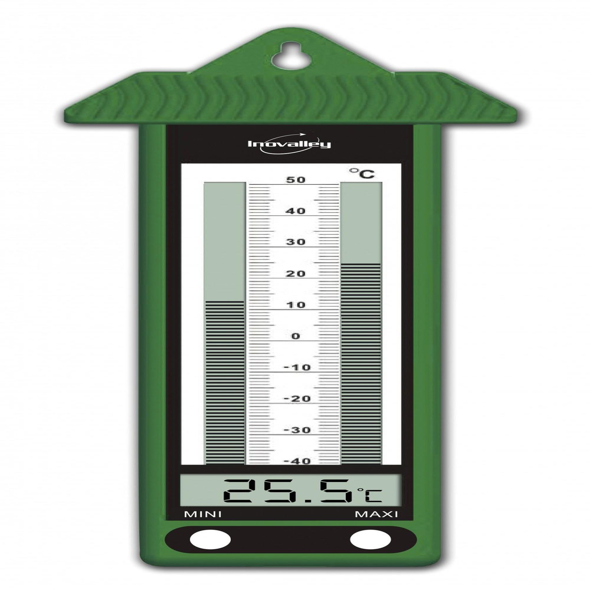 Inovalley Thermomètre intérieur ou extérieur INOVALLEY 315elv