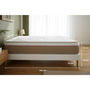 Voir la diapositive 5 : MARMOTTES&CO Pack prêt à dormir matelas LE SOYEUX 160x200cm Ressorts ensachés + Mémoire de forme BioVisco + sommier kit Beige