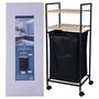 Voir la diapositive 2 : Bathroom Solutions Bathroom Solutions Support de rangement et 2 etageres panier a linge