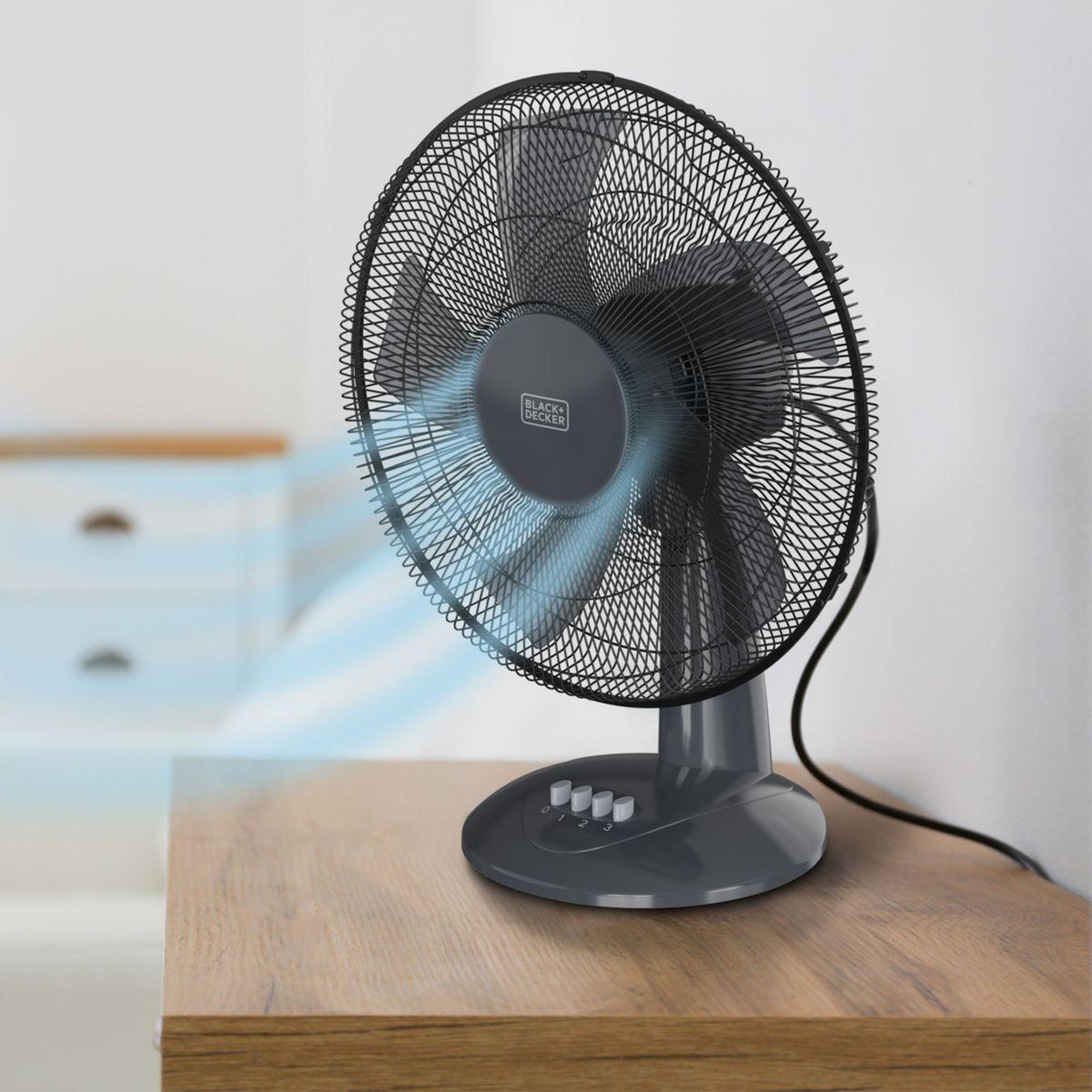 Voir la diapositive 3 : Black et Decker Ventilateur BXFD8000E