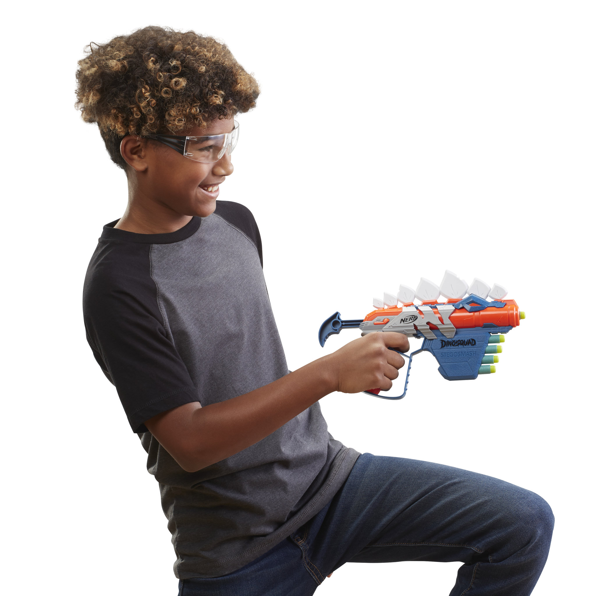 Voir la diapositive 3 : NERF Dinosquad Stegomash Nerf