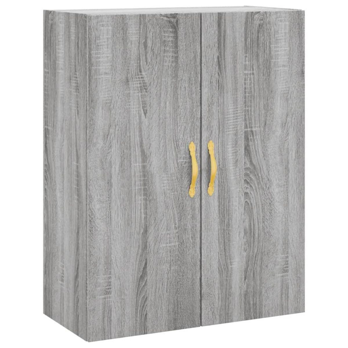 VIDAXL Armoire murale sonoma gris 69,5x34x90 cm