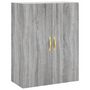 Voir la diapositive 2 : VIDAXL Armoire murale sonoma gris 69,5x34x90 cm