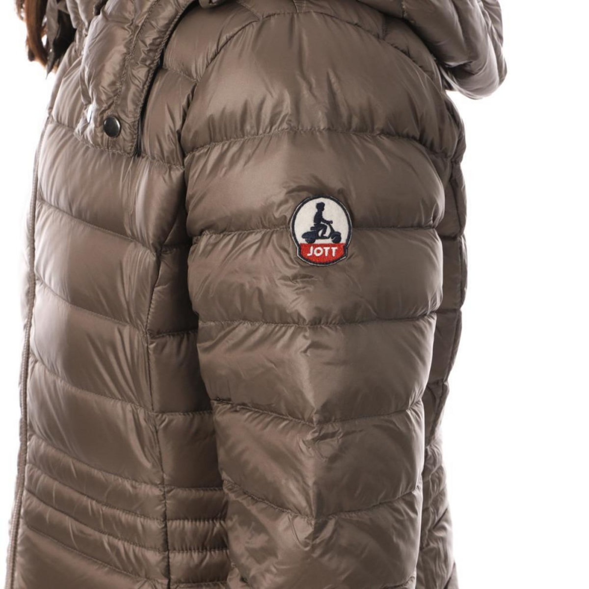 JUSTOVERTHETOPJOTT Doudoune Taupe Femme Jott Vero