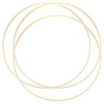 Graine créative 3 cercles en bambou Ø 35 cm