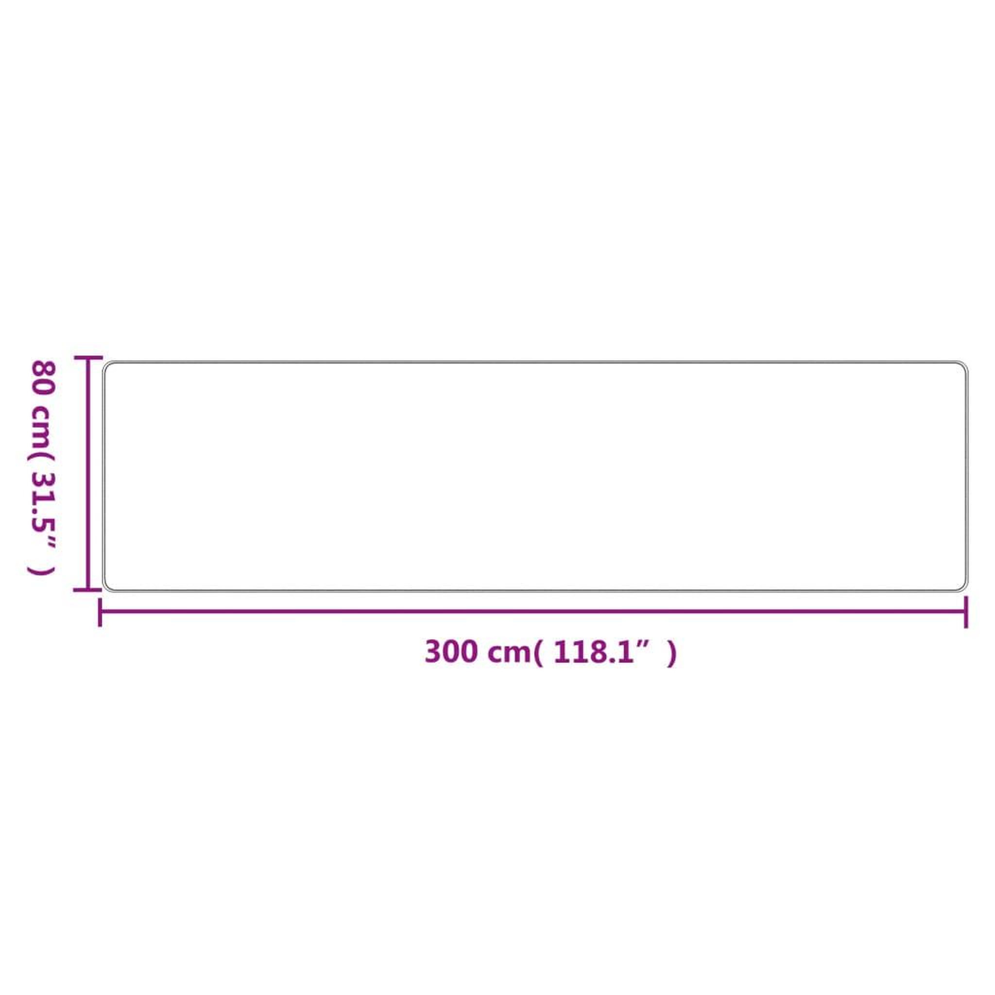 Voir la diapositive 6 : VIDAXL Tapis de couloir aspect sisal sable 80x300 cm