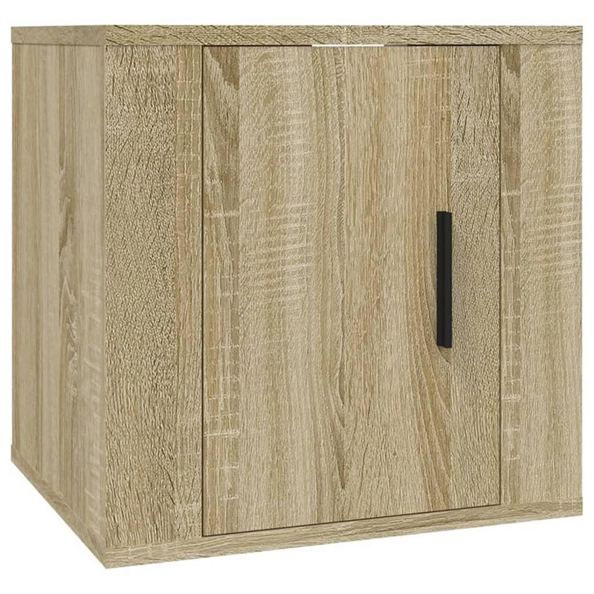 VIDAXL Meuble TV mural Chene sonoma 40x34,5x40 cm