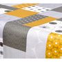 Voir la diapositive 3 : HABITABLE Nappe en toile cirée rectangulaire Vyle - 140 x 250 cm - Gris