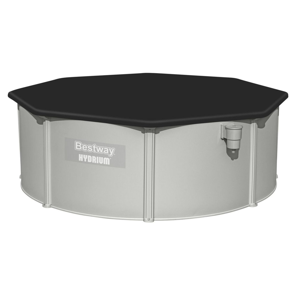 BESTWAY Piscine hors sol acier ronde - 3,6 x 1,20 m -  HYDRIUM