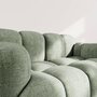Voir la diapositive 6 : LISA DESIGN Grace - canapé modulable 2 places en velours texturé