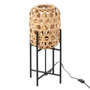 Voir la diapositive 1 : Paris Prix Lampe à Poser en Bambou  Dinaya  53cm Naturel